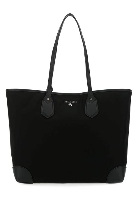 michael kors black nylon tote bag|michael kors black medium purse.